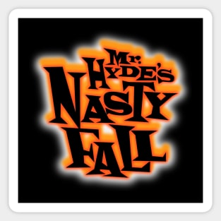 Geauga Lake Mr Hyde's Nasty Fall Roller Coaster Sticker